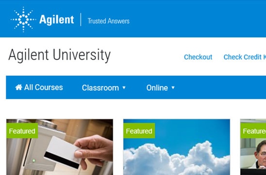 Agilent University Online