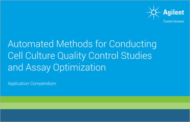 Automated Methods for Conducting Cell Culture Quality Control Studies and Assay Optimization