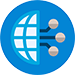 Centralized system management icon on hover.