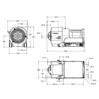 IDP-35 Dry Scroll Pump