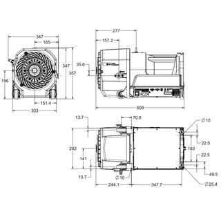 IDP-45 Dry Scroll Pump